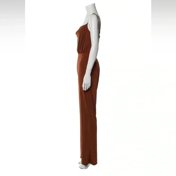 Jason Wu burnt orange jumpsuit sz XS - Picture 10 of 11